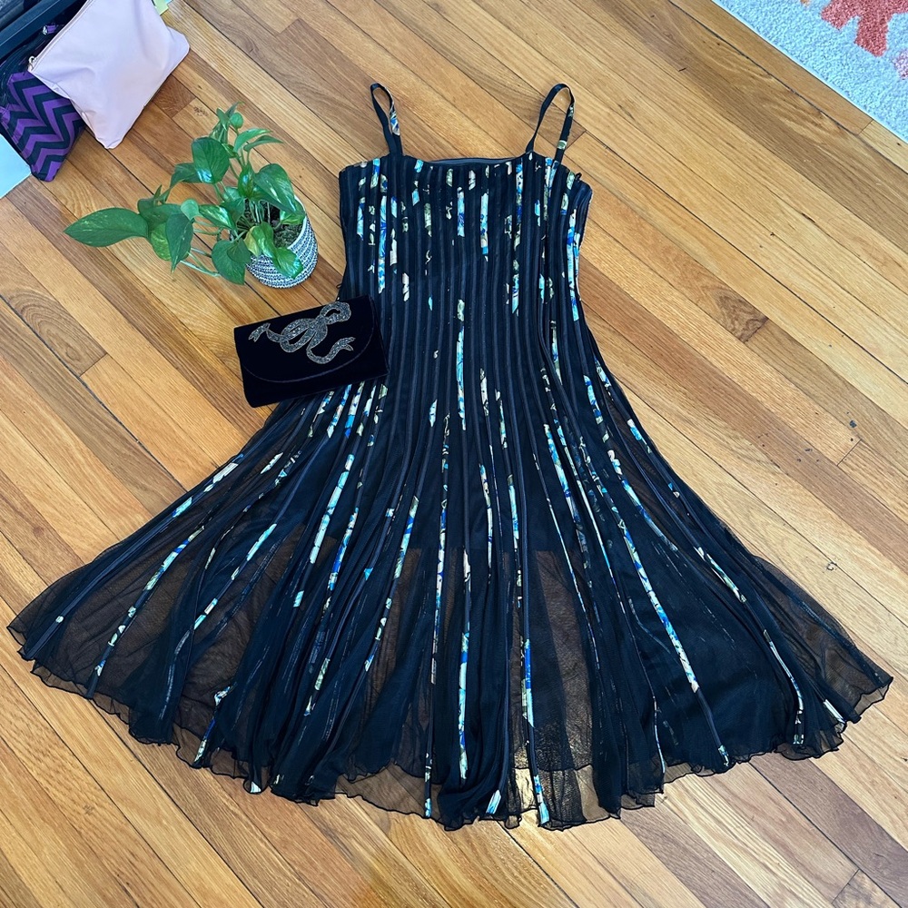 Mesh Sandra Darren Plus Sized Dress